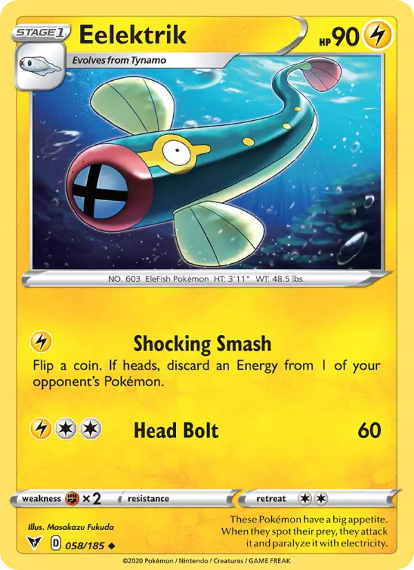 Eelektrik — Vivid Voltage card #58