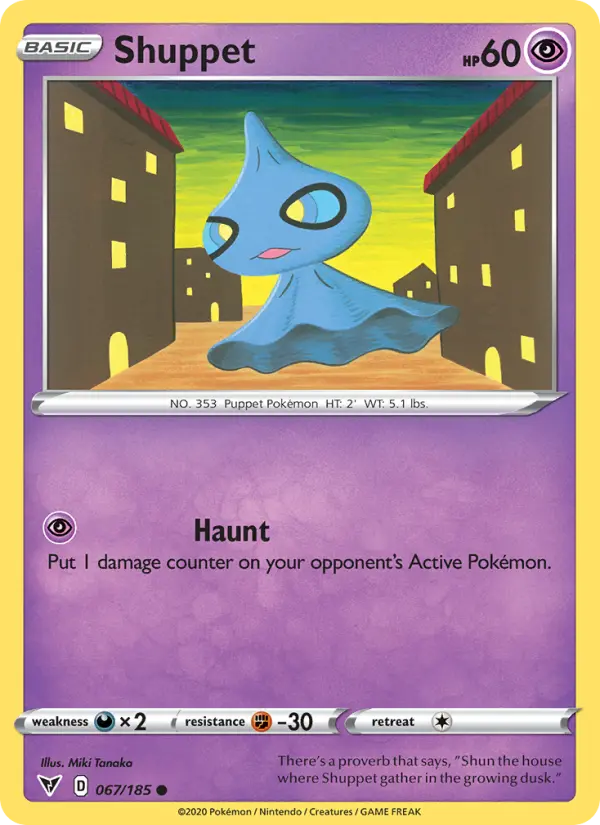 Shuppet — Vivid Voltage card #67