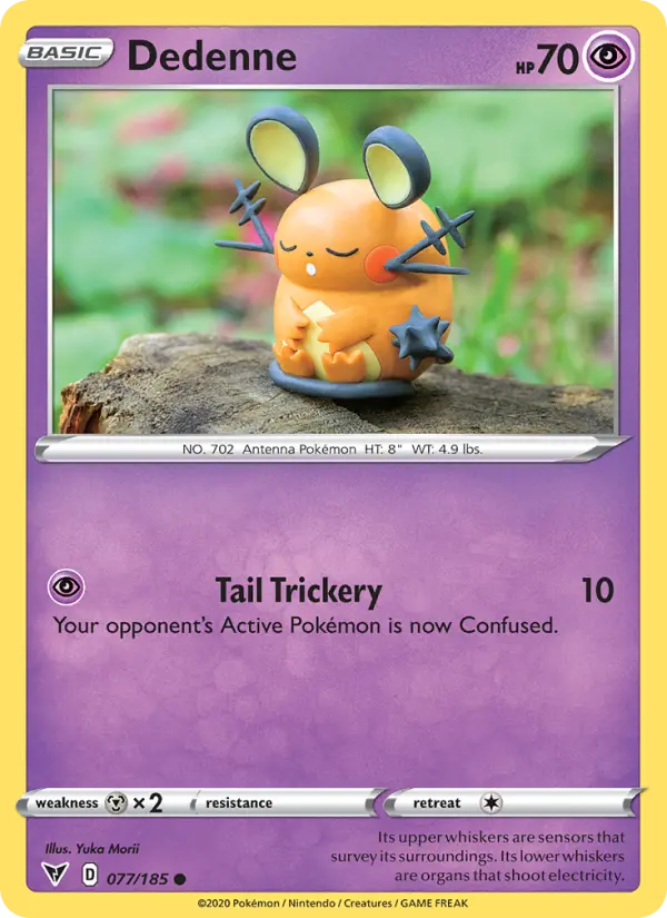 Dedenne — Vivid Voltage card #77
