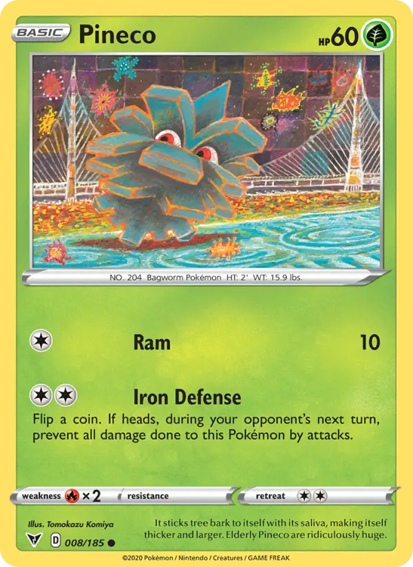 Pineco — Vivid Voltage card #8
