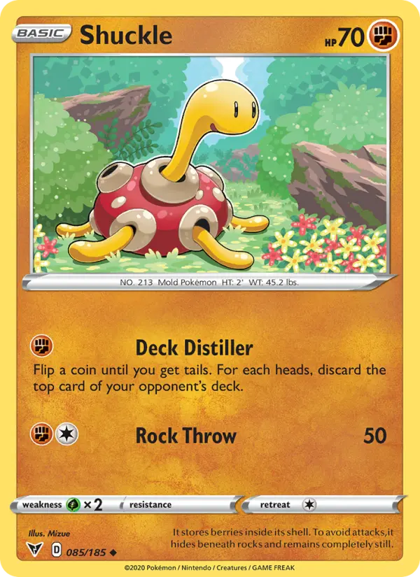 Shuckle — Vivid Voltage card #85
