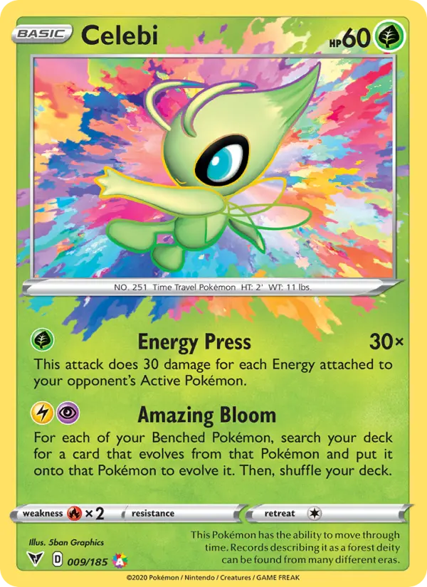 Celebi — Vivid Voltage card #9