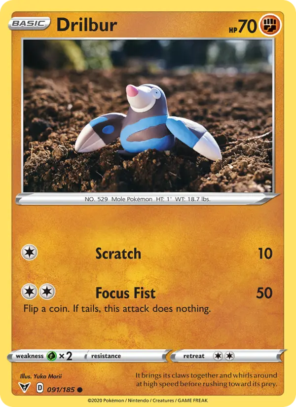 Drilbur — Vivid Voltage card #91
