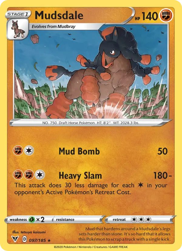 Mudsdale — Vivid Voltage card #97