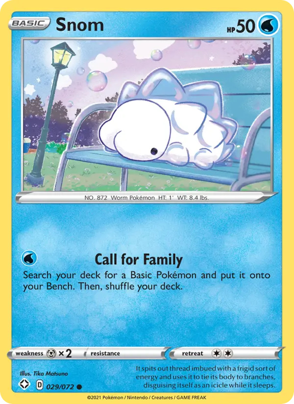 Snom — Shining Fates card #29