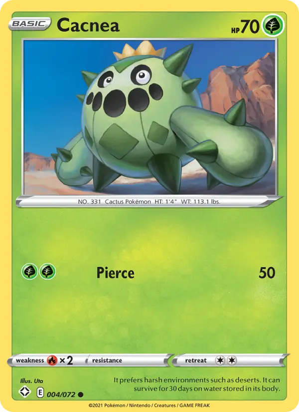 Cacnea — Shining Fates card #4