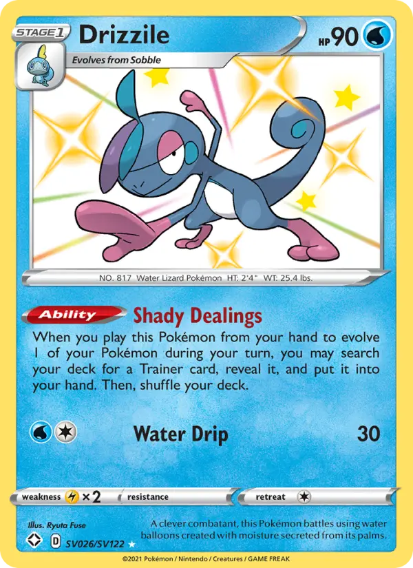 Drizzile — Shining Fates card #SV026