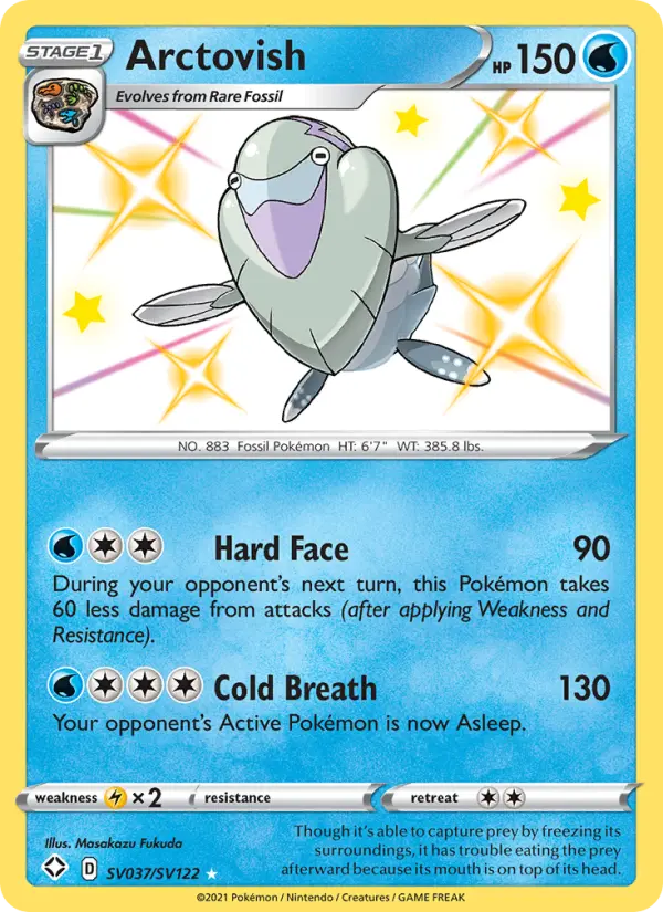 Arctovish — Shining Fates card #SV037