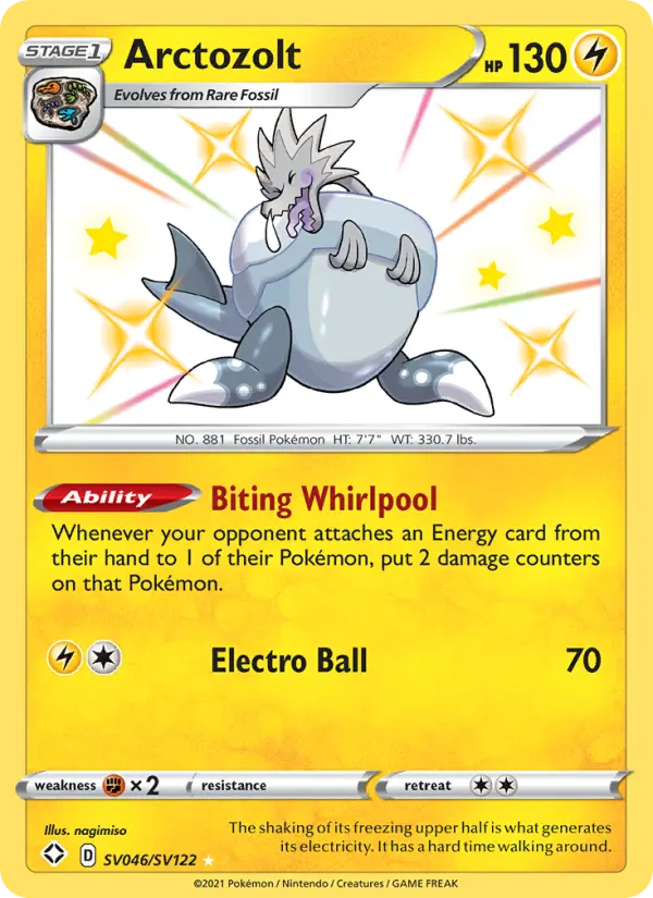 Arctozolt — Shining Fates card #SV046