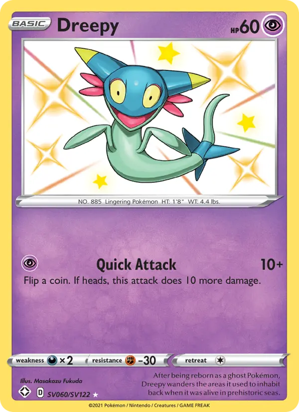 Dreepy — Shining Fates card #SV060