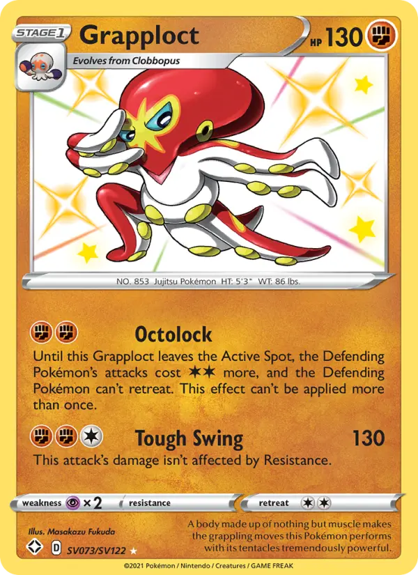 Grapploct — Shining Fates card #SV073