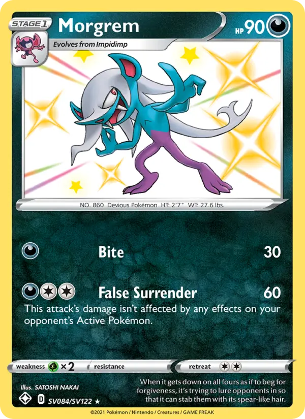 Morgrem — Shining Fates card #SV084