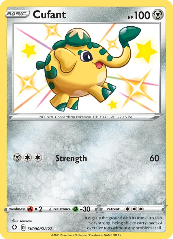 Cufant — Shining Fates card #SV090
