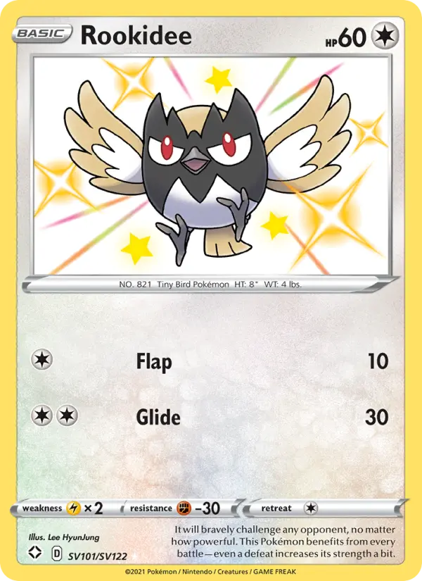 Rookidee — Shining Fates card #SV101