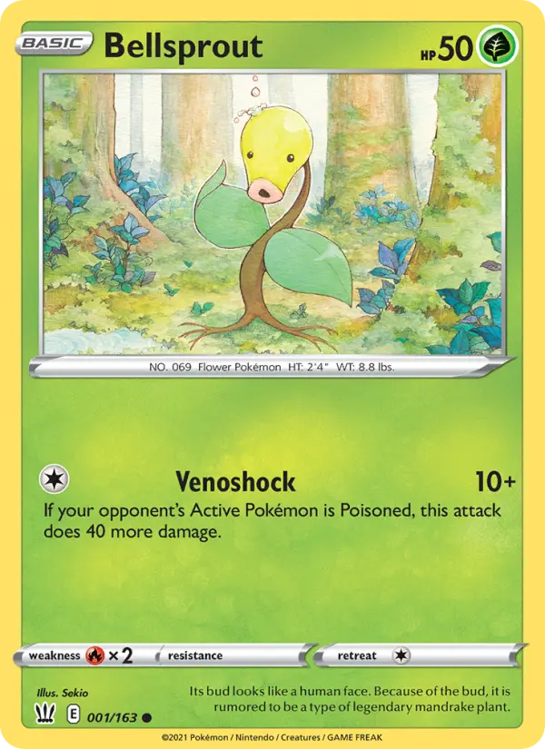 Bellsprout — Battle Styles card #1