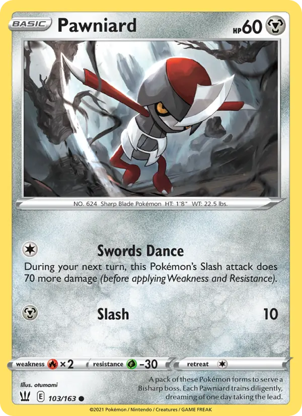 Pawniard — Battle Styles card #103