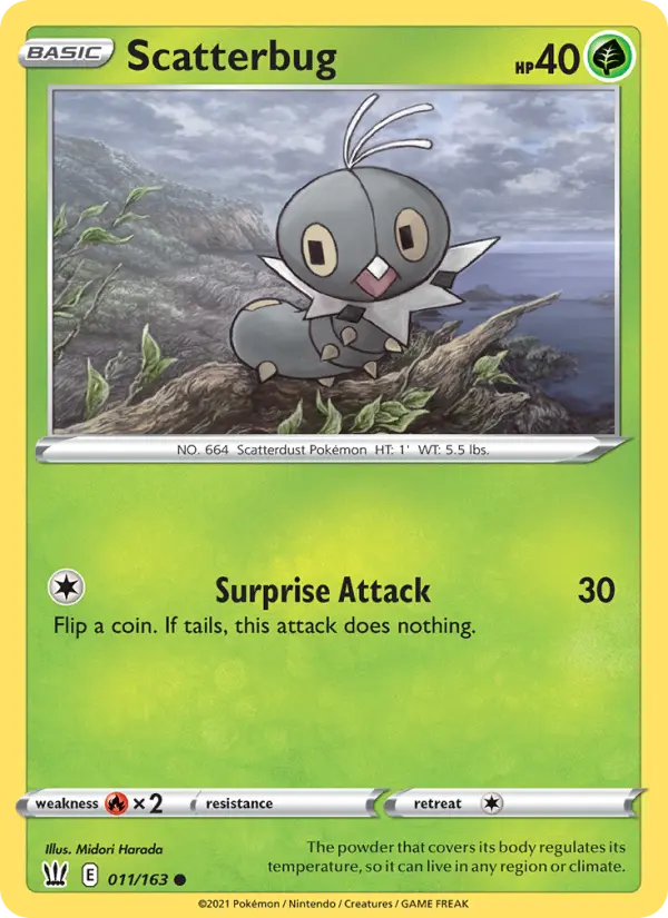 Scatterbug — Battle Styles card #11