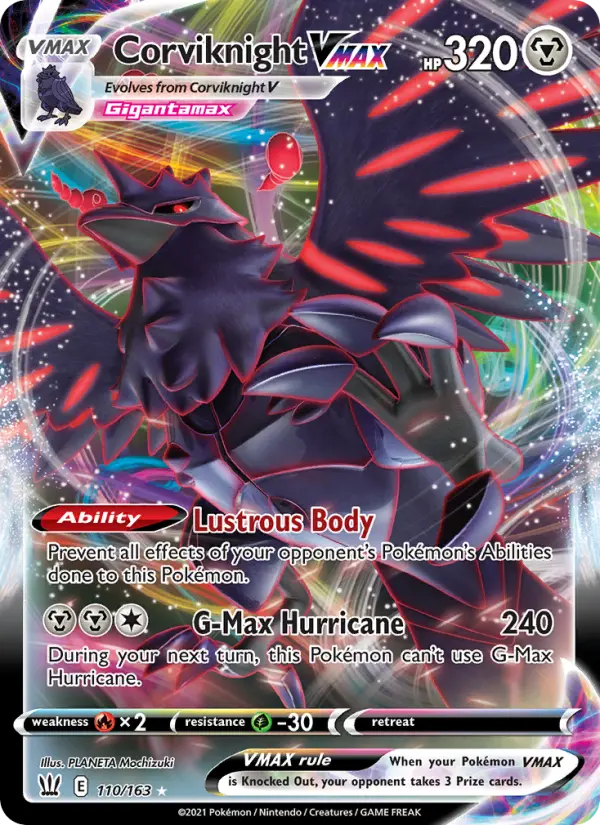 Corviknight VMAX — Battle Styles card #110