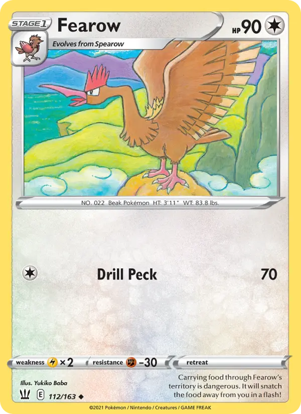 Fearow — Battle Styles card #112