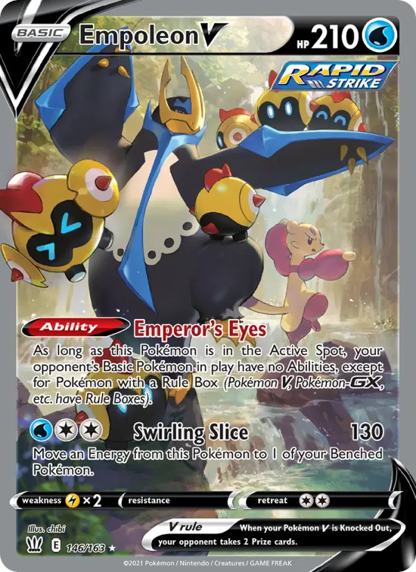 Empoleon V — Battle Styles card #146