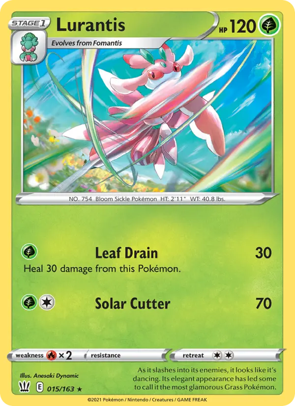 Lurantis — Battle Styles card #15