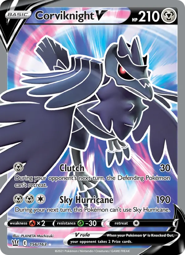 Corviknight V — Battle Styles card #156