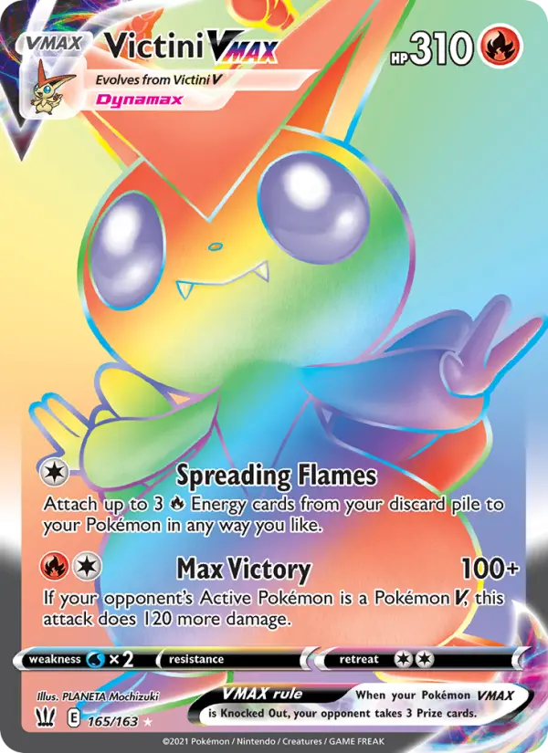 Victini VMAX — Battle Styles card #165
