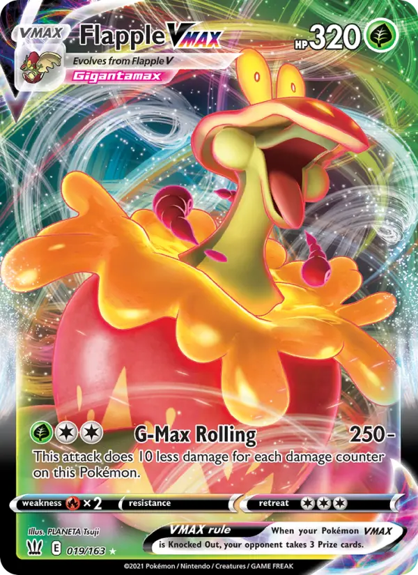 Flapple VMAX — Battle Styles card #19
