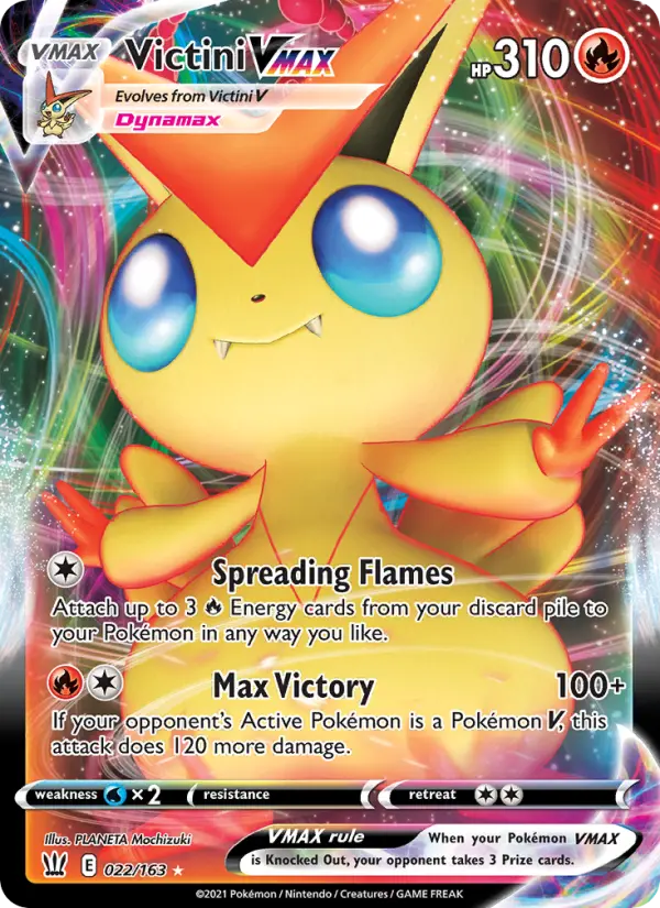 Victini VMAX — Battle Styles card #22