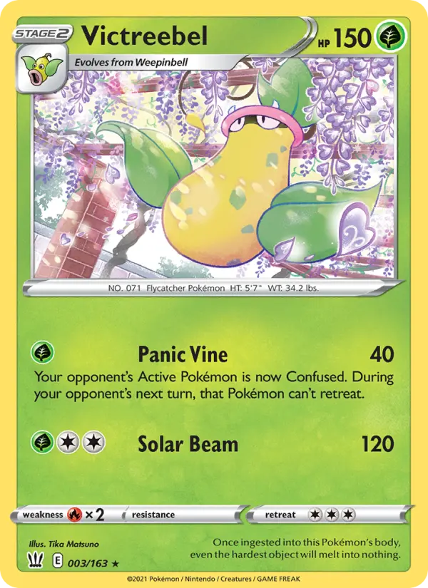 Victreebel — Battle Styles card #3