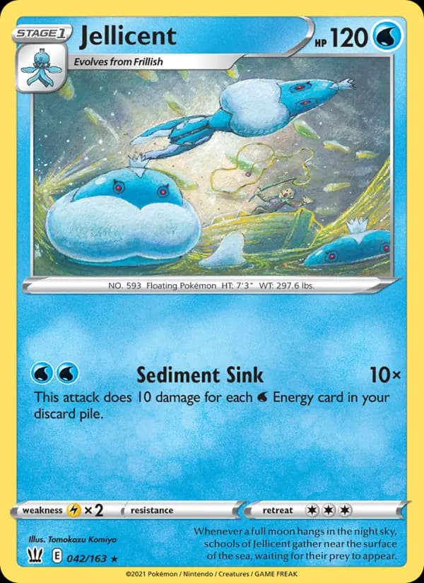 Jellicent — Battle Styles card #42