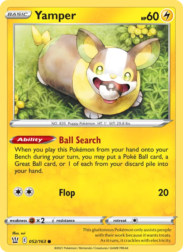 Yamper — Battle Styles card #52