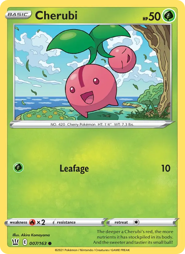 Cherubi — Battle Styles card #7