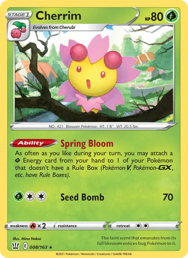 Cherrim — Battle Styles card #8