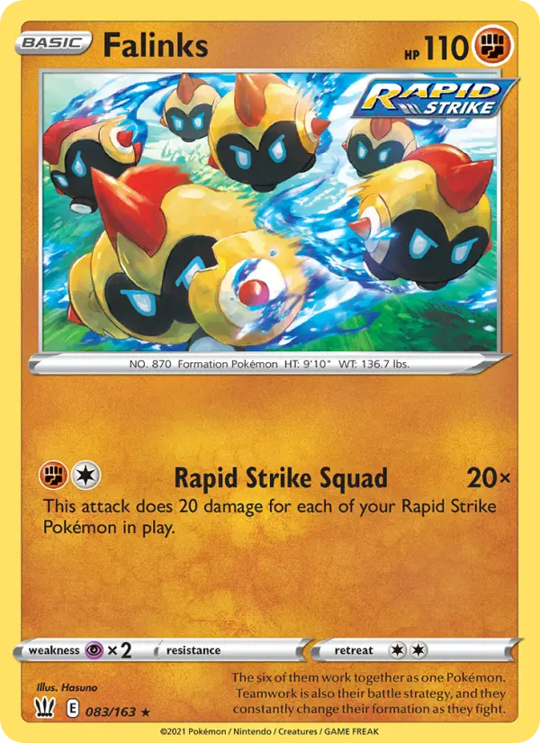 Falinks — Battle Styles card #83