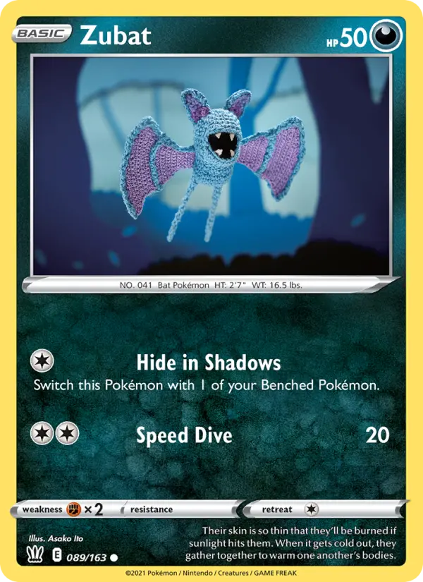 Zubat — Battle Styles card #89