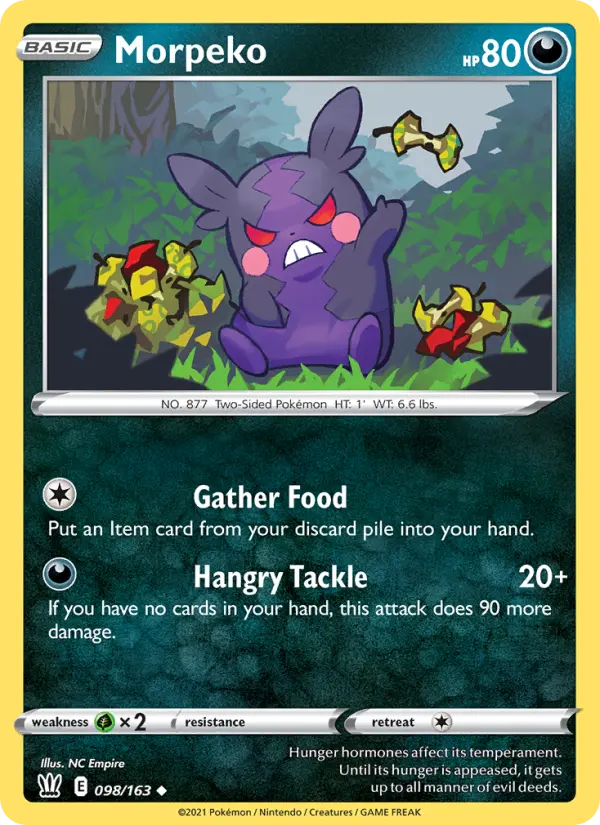 Morpeko — Battle Styles card #98