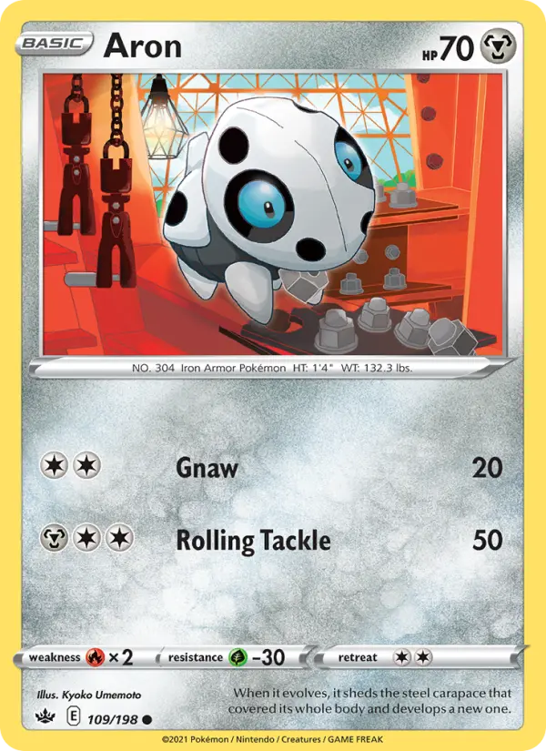 Aron — Chilling Reign card #109