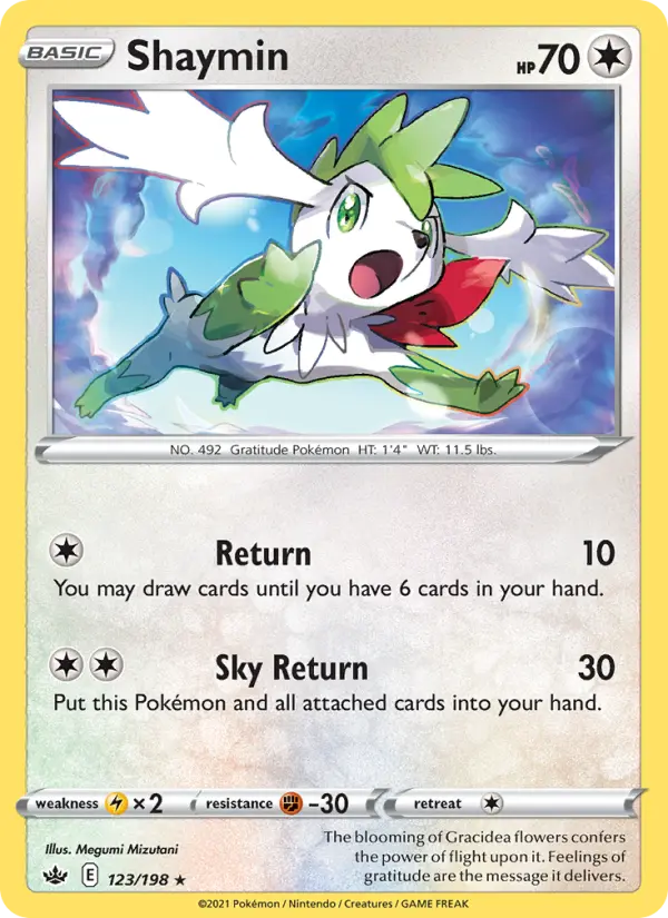 Shaymin — Chilling Reign card #123