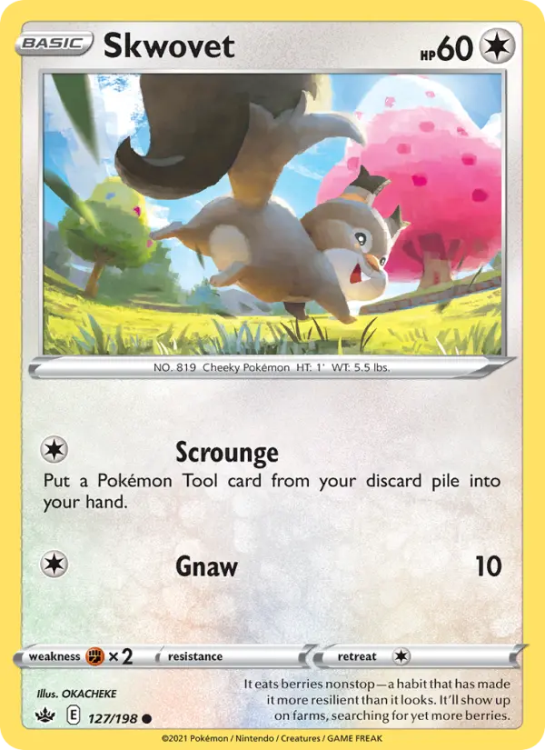 Skwovet — Chilling Reign card #127