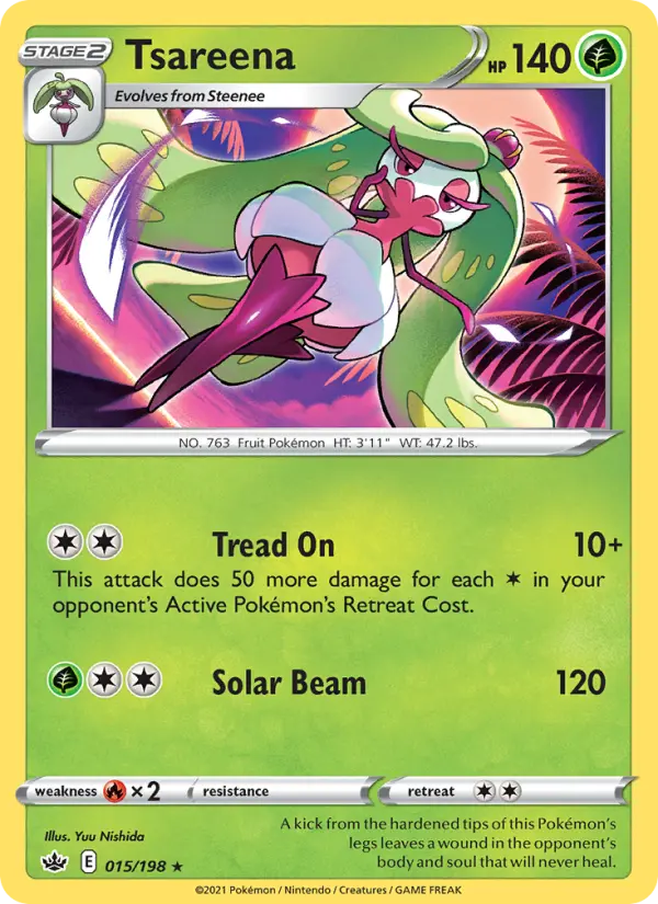 Tsareena — Chilling Reign card #15