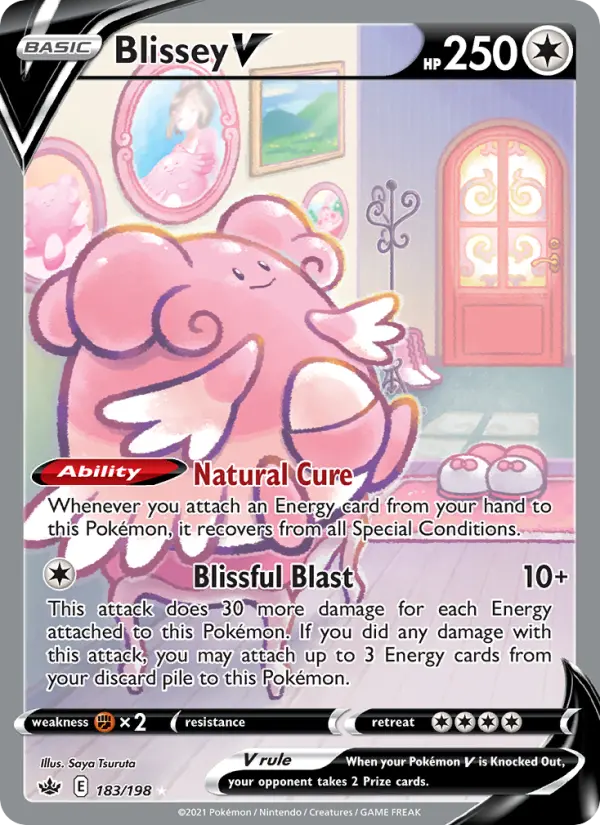 Blissey V — Chilling Reign card #183