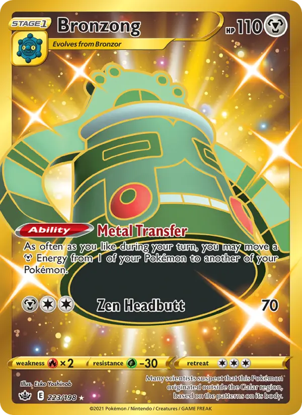 Bronzong — Chilling Reign card #223