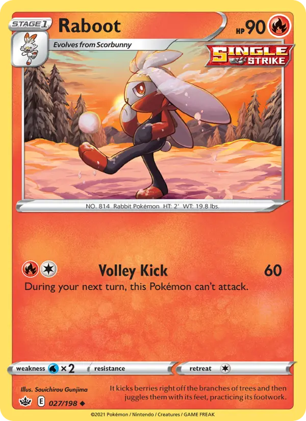 Raboot — Chilling Reign card #27