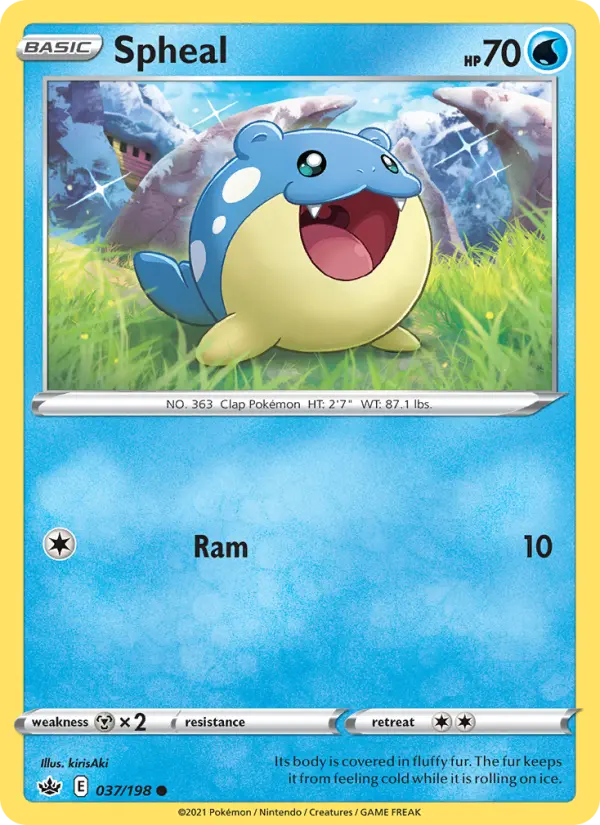 Spheal — Chilling Reign card #37