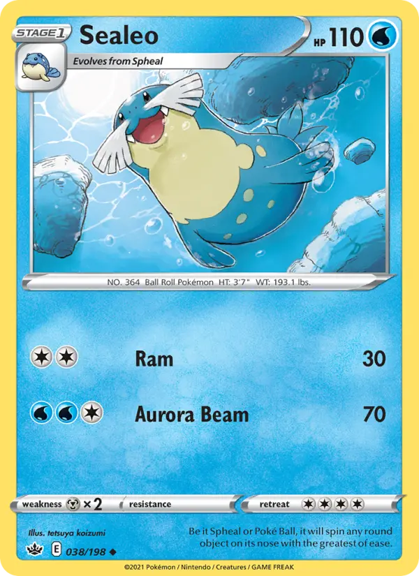 Sealeo — Chilling Reign card #38