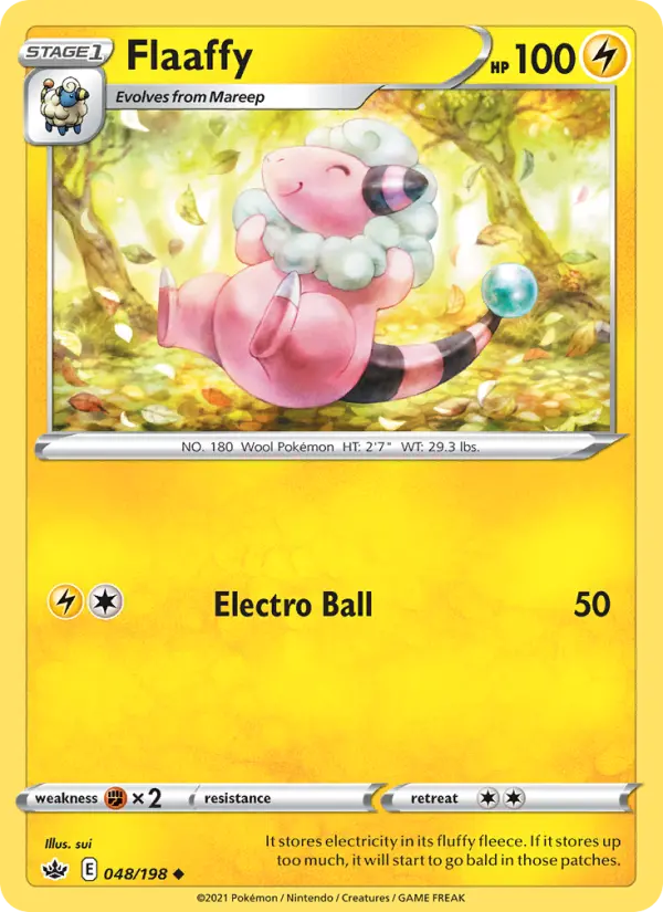 Flaaffy — Chilling Reign card #48
