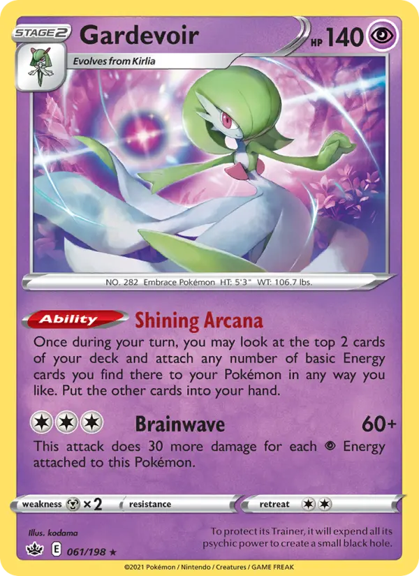 Gardevoir — Chilling Reign card #61