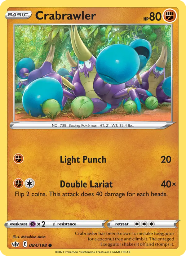 Crabrawler — Chilling Reign card #84