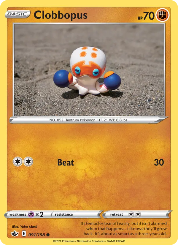 Clobbopus — Chilling Reign card #91